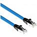 Sc4822 Cavo Di Rete Nero, Blu 10 M Cat6a Sf /utp (s-ftp) - Foto miniatura 1