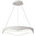 Lampadario Plafoniera Led A Onda 38 W 3 Colorazioni Luce Bianca Calda Naturale - Foto miniatura 2