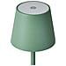 Lampada Da Tavolo Senza Fili A Led Baceiro Con Dimmer Metallo Verde - Foto miniatura 4
