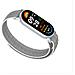 Cinturino Sportivo In Nylon Traspirante Xiaomi Mi Band 9 Grey - Foto miniatura 3