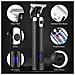 Set Tagliacapelli Professionale 3 In 1 Per Uomo Black - Foto miniatura 5