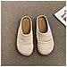 Ciabatte Donna Intrecciate A Mano In Stile Francese Con Punta Chiusa, Traspiranti, Colore Avorio, Compatibili Con Stile Estivo E Casual  L - Foto miniatura 5