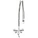Collana Lunga Libellula In Argento Placcato 80cm - Foto miniatura 1