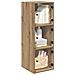 Armadietto a muro Rovere artigianale 35 x 37 x 102 cm - Foto miniatura 3