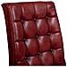 Sedia Rivestita In Pelle Marrone 41x50x94h Cm - Foto miniatura 8