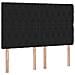 Letto con contenitore e materasso Nero 140 x 190 cm Velluto - Foto miniatura 9