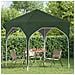 Tenda per feste a pop-up 194 x 194 x 245 cm Verde - Foto miniatura 3