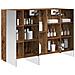 Mobiletto per specchio da bagno con lo scaffale Legno vecchio - Foto miniatura 3