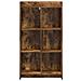 Libreria Rovere Fumo 59 x 30 x 111 cm Legno ingegnerizzato - Foto miniatura 3