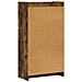 Libreria Rovere Fumo 59 x 30 x 111 cm Legno ingegnerizzato - Foto miniatura 5