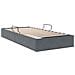 Letto con Contenitore Grigio Scuro 100 x 203 cm Velluto - Foto miniatura 9