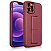Nuovo Case Per Iphone 12 Pro Con Supporto, Per Iphone 12 Pro, Di Colore Rosso. - Foto miniatura 3