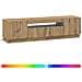 Mobile TV LED Rovere Artigianale Legno ingegnerizzato - Foto miniatura 3