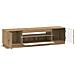 Mobile TV LED Rovere Artigianale Legno ingegnerizzato - Foto miniatura 5