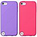 Custodia in Silicone 2 Pack - Rosa / Viola - Foto miniatura 1