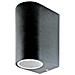Lampada Da Muro Applique 2 X Gu10 Nero Esterno Ip44 Vt-7652 7509 - Foto miniatura 2