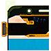 Schermo Lcd Touchscreen Originale Galaxy A3 2016 - Nero - Foto miniatura 7