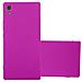 Custodia Compatibile Con Sony Xperia Xa1 In Frosty Rosa - Hard Case Coperchio Protettivo In Frosted Look Contro I Graffi E Gli Urti - Foto miniatura 3