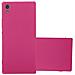 Custodia Compatibile Con Sony Xperia Xa1 In Frosty Rosa - Hard Case Coperchio Protettivo In Frosted Look Contro I Graffi E Gli Urti - Foto miniatura 1