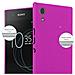 Custodia Compatibile Con Sony Xperia Xa1 In Frosty Rosa - Hard Case Coperchio Protettivo In Frosted Look Contro I Graffi E Gli Urti - Foto miniatura 6