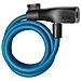 Resolute - Lucchetto A Cavo 120/8, Lunghezza 120 Cm, Diametro 8 Mm, Blu Pertrol - Foto miniatura 2