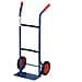 Carrello In Acciaio Con Doppio Manico 46 X 35 X H. 100 Cm Blu Ht100 - Foto miniatura 1