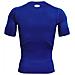 Heatgear Armour Short Sleeve, Uomo, Blu, T-shirt A Compressione, Numero: M Eu - Foto miniatura 2