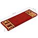 Tappetini Autoadesivi per Scale 15 pz 65x21x4 cm Rossi - Foto miniatura 3