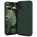Lifestyle. Cover Per Samsung A52, Samsung A52 5g, Verde Scuro - Custodia In Silicone Premium Con Finitura Opaca E Fodera Morbida In Microfibra, Phone Case Cover Leggero - Foto miniatura 1
