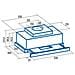 Cappa Tfh 6630 Wh Telescopica, Classe Di Efficienza Energetica A+, Larghezza 60 Cm, 605 M³ / h, Touch Control, Led, Bianco - Foto miniatura 4