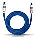 1380 0.5m Toslink Toslink Blu cavo a fibre ottiche - Foto miniatura 1