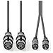 COTH15230GY15 cavo audio 1,5 m 2 x XLR (3-pin) 2 x RCA Grigio - Foto miniatura 2
