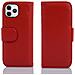 Custodia Compatibile Con Apple Iphone 13 Pro Max In Rosso Cremisi - Coperchio Protettivo Con Chiusura Magnetica E 3 Slot Per Carte - Foto miniatura 8