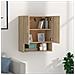 Armadietto A Muro Rovere Sonoma 60x31x70 Cm Legno Multistrato - Foto miniatura 3