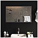 Specchio Da Bagno Con Luci Led 80x50 Cm - Foto miniatura 3