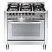 PG96MF /CI cucina Gas Acciaio inossidabile A - Foto miniatura 1