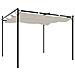 Pergola Con Tetto Retrattile Crema 295x292x230 Cm - Foto miniatura 5