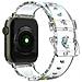 Cinturino Per Apple Watch 42/44/45mm In Tpu Traslucido, Trasparente - Foto miniatura 1