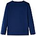 Maglietta Da Bambino A Maniche Lunghe Blu Marino 92 - Foto miniatura 2