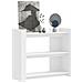 Tavolino Consolle Bianco 100x35x90 Cm In Legno Multistrato - Foto miniatura 1