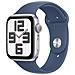 Watch SE GPS 44mm Cassa in Alluminio Color Argento con Denim Sport Band - M /L - Foto miniatura 1