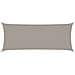 Vela Parasole 160 G /m Rettangolare Grigio Chiaro 2x4,5 M Hdpe - Foto miniatura 1
