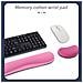 Tappetino Mouse Ergonomico Con Poggiapolsi Pink - Foto miniatura 2