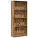 Libreria Rovere Artigianale 60x24x143 Cm In Legno Multistrato - Foto miniatura 2