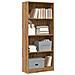 Libreria Rovere Artigianale 60x24x143 Cm In Legno Multistrato - Foto miniatura 1
