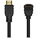 Cavo HDMI High Speed con Ethernet A /A M /M Angolato 90° 2m - Foto miniatura 3
