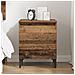 comodino Legno Antico 40x35x50 cm Legno Ingenierizzato - Foto miniatura 4