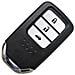 Guscio Chiave Auto Nero Compatibile Con Honda Crv, Civic, Xrv, Accord, Vezel, Crider, Jade - Sostituzione Telecomando Smart Key - Foto miniatura 4