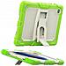 Custodia Per Samsung Galaxy Tab A8 Con Supporto E Tracolla Verde - Foto miniatura 4