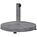 Base per Ombrello da Esterno Aspetto legno grigio scuro - Foto miniatura 1